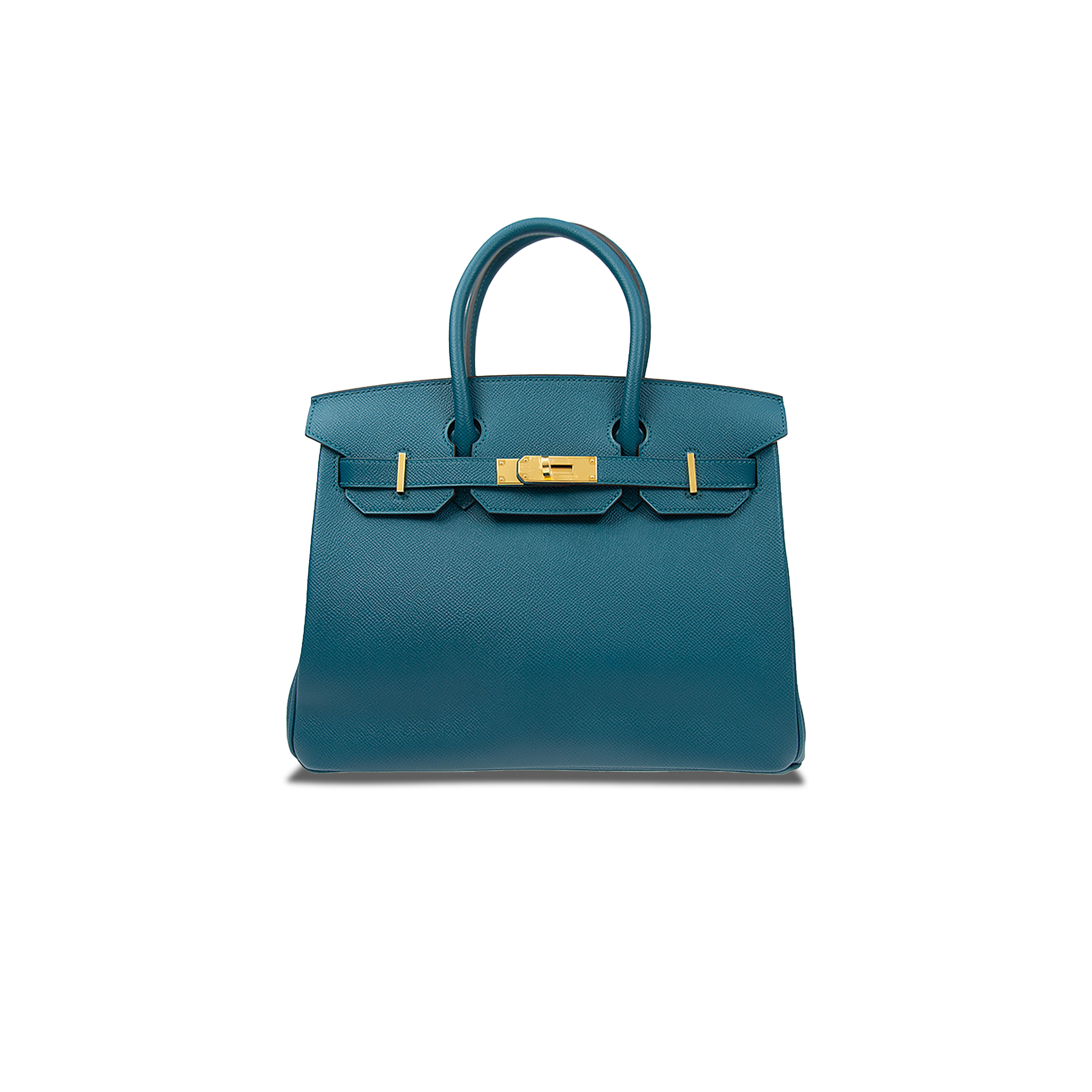 HERMES MASTER BIRKIN 30 TOGO LEATHER NORTHERN BLUE GOLD BUCKLE BAG H028369CCP3 (30*23*15cm)